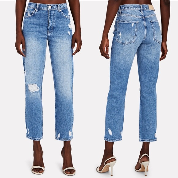 NWOT Rails Melrose Slim Straight-Leg Jeans 29 - Picture 1 of 3